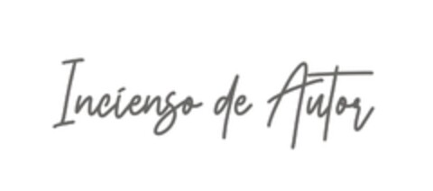 Incienso de Autor Logo (EUIPO, 09/16/2020)