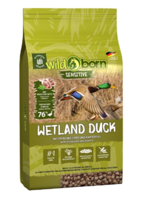 wildborn Wetland Duck Logo (EUIPO, 04.12.2020)