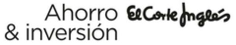 Ahorro & inversión El Corte Inglés Logo (EUIPO, 03/13/2023)