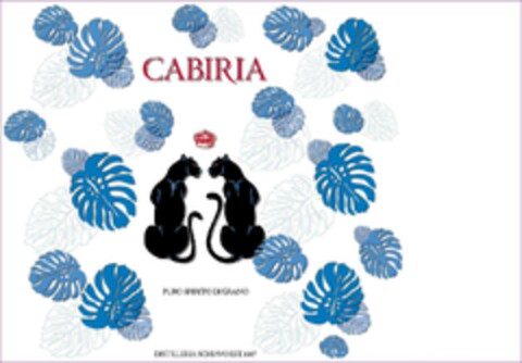 CABIRIA PURO SPIRITO DI GRANO DISTILLERIA SCHIAVO EST . 1887 Logo (EUIPO, 31.03.2023)