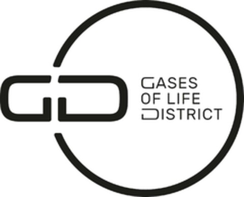 GD GASES OF LIFE DISTRICT Logo (EUIPO, 26.06.2023)