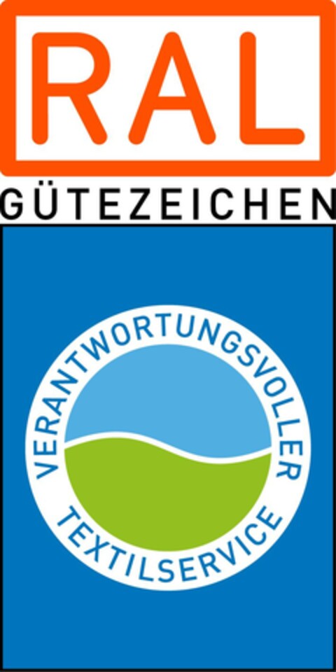 RAL GÜTEZEICHEN -- VERANTWORTUNGSVOLLER TEXTILSERVICE Logo (EUIPO, 01/30/2024)