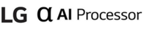 LG α Al Processor Logo (EUIPO, 02/06/2025)