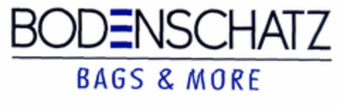 BODENSCHATZ BAGS & MORE Logo (EUIPO, 03/07/2000)