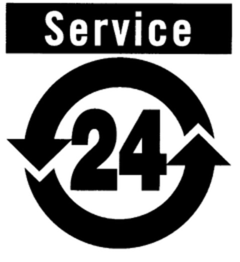 Service 24 Logo (EUIPO, 03/17/2000)