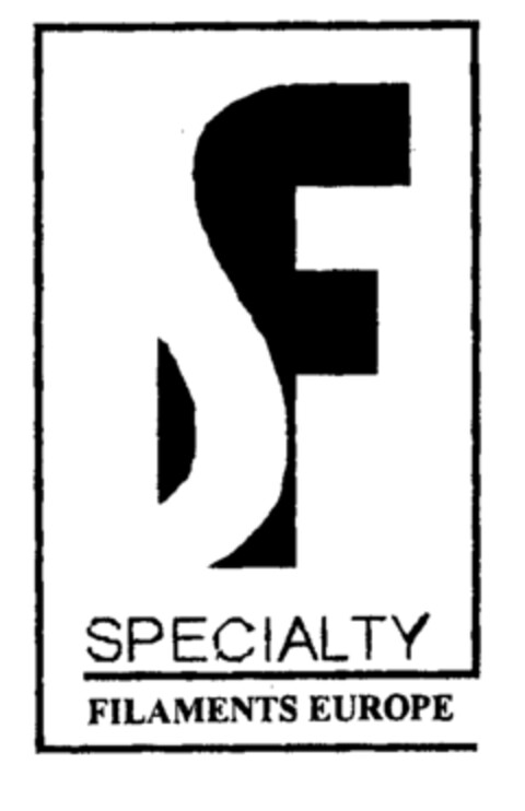 SPECIALTY FILAMENTS EUROPE Logo (EUIPO, 29.01.2001)