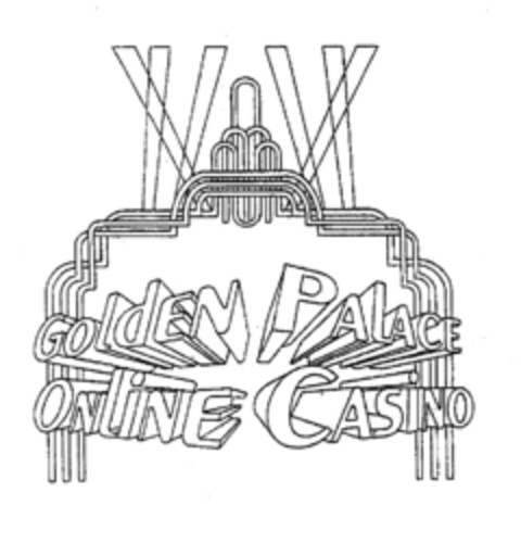 GOLDEN PALACE ONLINE CASINO Logo (EUIPO, 19.10.2001)