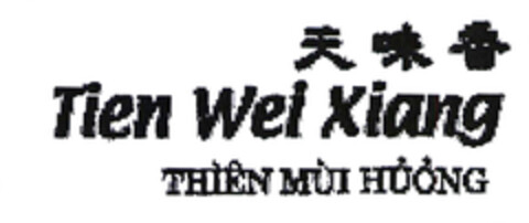 Tien Wei Xiang THIEN MUI HUONG Logo (EUIPO, 18.10.2002)