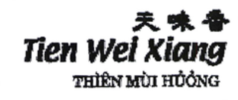 Tien Wei Xiang THIEN MUI HUONG Logo (EUIPO, 10/18/2002)