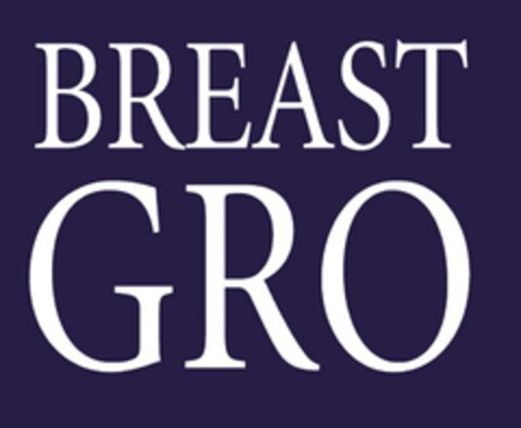 BREAST GRO Logo (EUIPO, 11/19/2003)