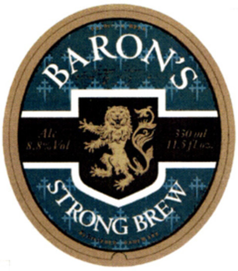 BARON'S STRONG BREW Logo (EUIPO, 07/14/2004)