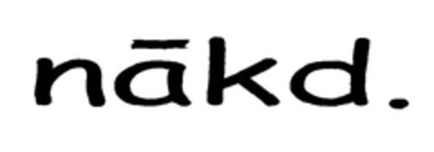 nakd. Logo (EUIPO, 16.05.2005)