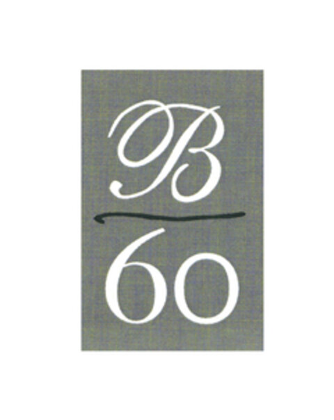 B 60 Logo (EUIPO, 20.04.2006)