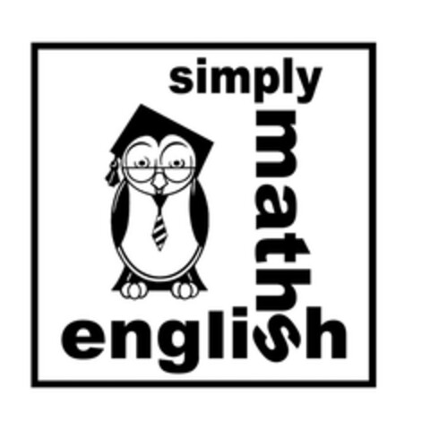 simply math english Logo (EUIPO, 13.09.2006)