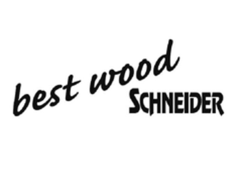 best wood SCHNEIDER Logo (EUIPO, 04.08.2010)