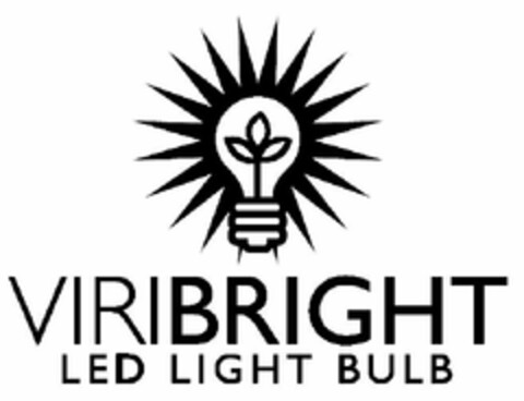 VIRIBRIGHT LED LIGHT BULB Logo (EUIPO, 10/25/2010)