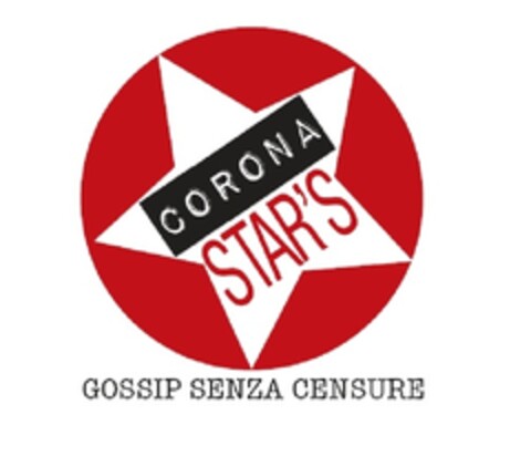 CORONA STAR'S - GOSSIP SENZA CENSURE Logo (EUIPO, 05.07.2011)