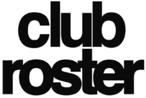 CLUB ROSTER Logo (EUIPO, 07.09.2011)