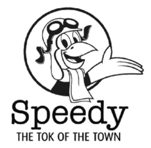 SPEEDY THE TOK OF THE TOWN Logo (EUIPO, 15.08.2012)