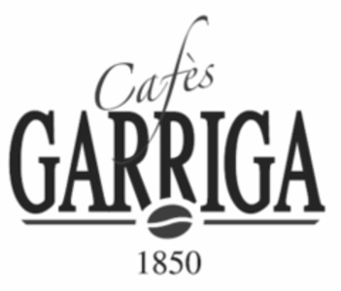 Cafés GARRIGA 1850 Logo (EUIPO, 05.09.2014)