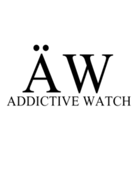 ÄW ADDICTIVE WATCH Logo (EUIPO, 10/02/2014)