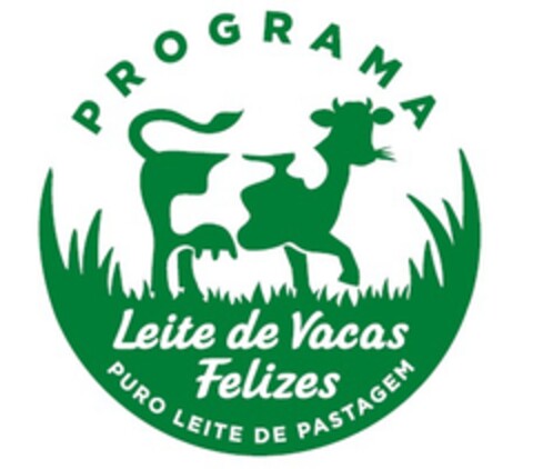 Programa Leite de vacas Felizes- Puro leite de Pastagem Logo (EUIPO, 23.12.2014)