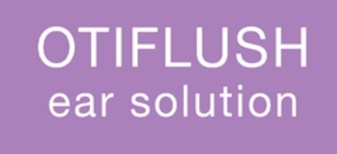 OTIFLUSH ear solution Logo (EUIPO, 14.04.2016)
