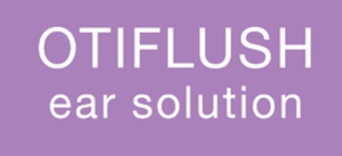 OTIFLUSH ear solution Logo (EUIPO, 04/14/2016)