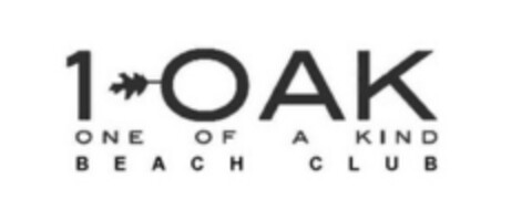 1 OAK ONE OF A KIND BEACH CLUB Logo (EUIPO, 27.07.2016)