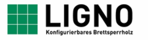 LIGNO Konfigurierbares Brettsperrholz Logo (EUIPO, 17.04.2018)