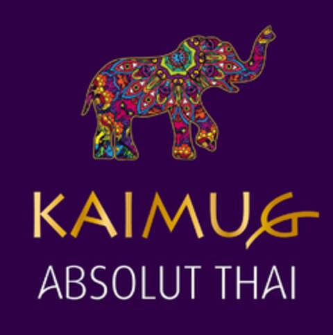 KAIMUG ABSOLUT THAI Logo (EUIPO, 25.05.2018)