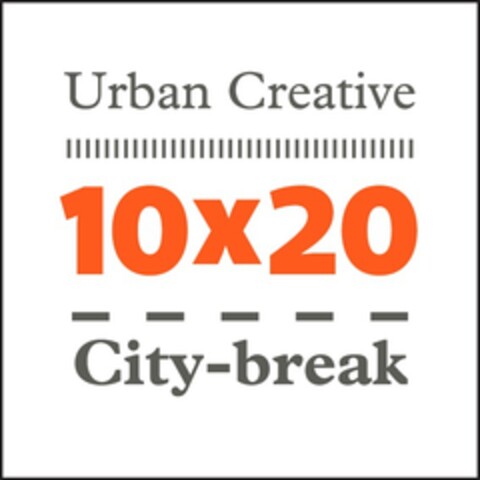 Urban Creative 10x20 City-break Logo (EUIPO, 05.11.2018)