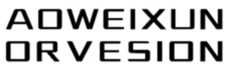 AOWEIXUN ORVESION Logo (EUIPO, 27.11.2018)