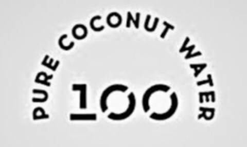 PURE COCONUT WATER 100 Logo (EUIPO, 29.10.2019)