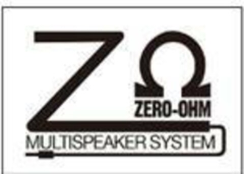 ZERO-OHM MULTISPEAKER SYSTEM Logo (EUIPO, 24.09.2020)