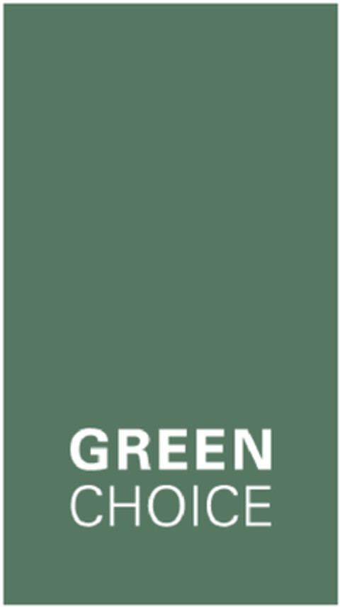 GREEN CHOICE Logo (EUIPO, 23.10.2020)