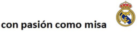 con pasión como misa Logo (EUIPO, 04/08/2021)