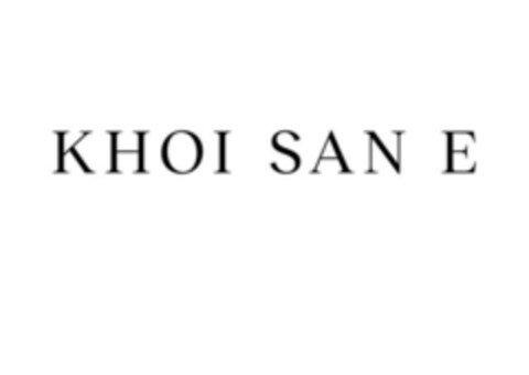 KHOI SAN E Logo (EUIPO, 27.09.2021)