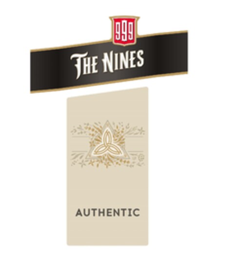 999 THE NINES AUTHENTIC Logo (EUIPO, 03/25/2022)
