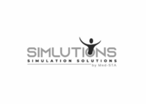 SIMLUTIONS SIMULATION SOLUTIONS by Med-STA Logo (EUIPO, 29.09.2022)