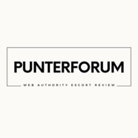 PUNTERFORUM WEB AUTHORITY ESCORT REVIEW Logo (EUIPO, 07/21/2023)