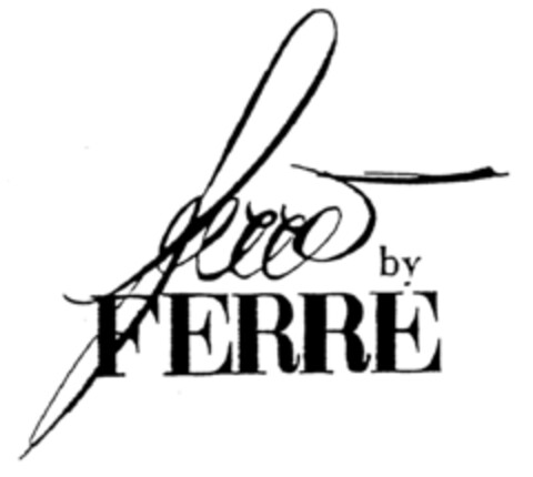 ferré by FERRÉ Logo (EUIPO, 20.05.1996)