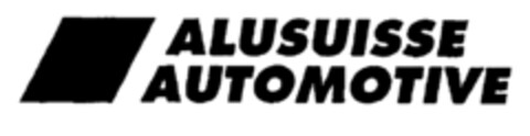 ALUSUISSE AUTOMOTIVE Logo (EUIPO, 11.11.1996)