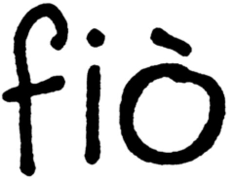 fiò Logo (EUIPO, 22.01.1999)