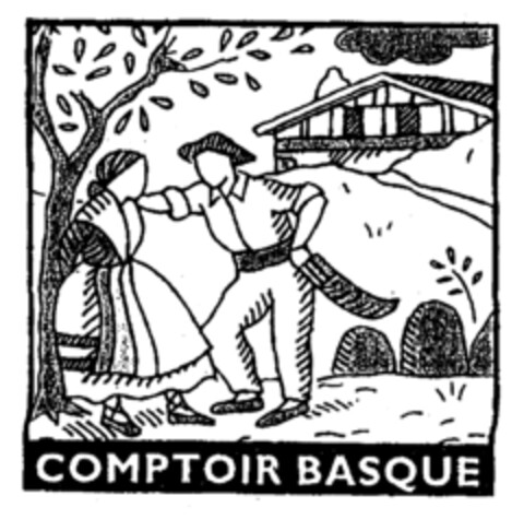 COMPTOIR BASQUE Logo (EUIPO, 12.01.2000)