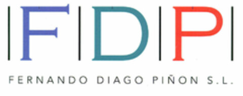 FDP FERNANDO DIAGO PIÑON S.L. Logo (EUIPO, 13.08.2001)