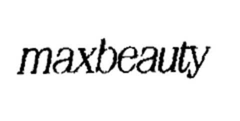 maxbeauty Logo (EUIPO, 23.10.2003)