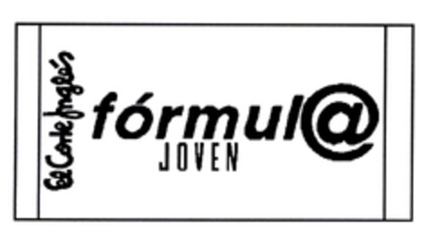 El Corte Inglés fórmul@ JOVEN Logo (EUIPO, 23.04.2004)
