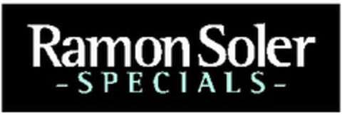 Ramon Soler - SPECIALS- Logo (EUIPO, 10.11.2006)