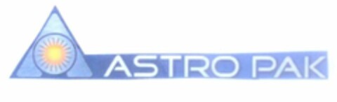 ASTRO PAK Logo (EUIPO, 02.08.2007)